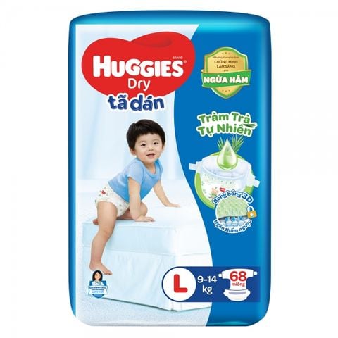 Huggies Dry -  Tã dán