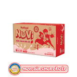 Nuvi sữa chua uống vị dâu 110ml lốc 4 - thùng 48H