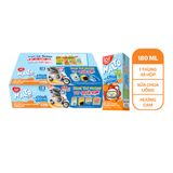 KUN - Sữa trái cây cam 180ml lốc 4 x48