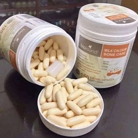 Bio Island - Milk canxi cho bé 12+ & người lớn 150v (ÚC)