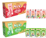 Nuvi Sữa tươi lên men dâu 110ml lốc 4- thùng 48H