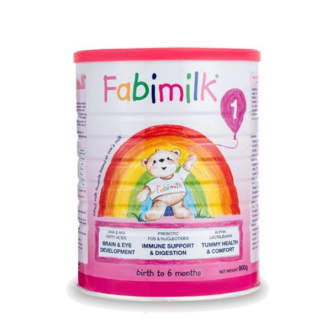 Sữa Bột Fabimilk 1 Infant Formula, Cho Bé Từ 0-6 Tháng