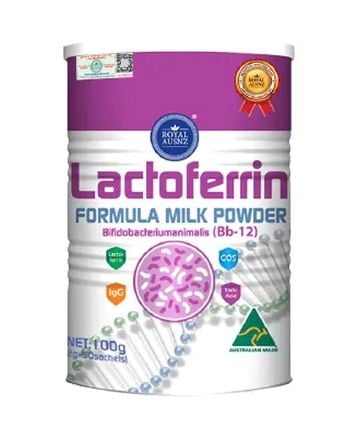 ROYAL AUSNZ - LACTOFERRIN hồng BB-12 100G