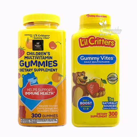 Kẹo Gummy - Children's Multivitamin 300v