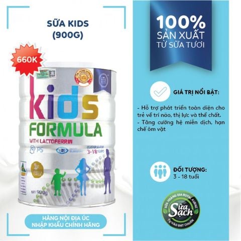 ROYAL AUSNZ - Sữa KIDS FORMULA (3-18 tuổi)