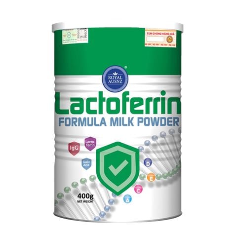 ROYAL AUSNZ -  LACTOFERRIN xanh 400G