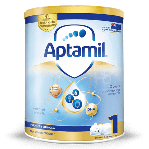 Sữa Aptamil NewZealand số 1 (0-12 tháng) - 900g