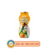 Nuvi sữa lắc trái cây cam 80ml lốc 6 - thùng 48H