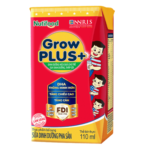 Sữa nước Growplus 110ml ( lốc 4 )