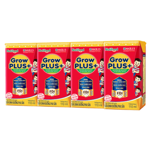 Sữa nước Growplus 110ml ( lốc 4 )