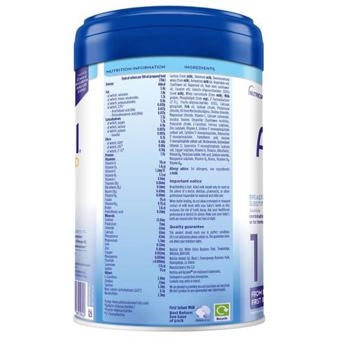 Sữa Aptamil Advanced Anh số 1 800g