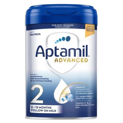 Sữa Aptamil Advanced Anh số 2 800g