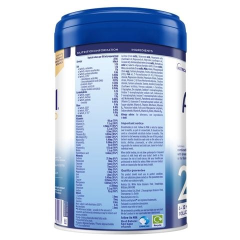 Sữa Aptamil Advanced Anh số 2 800g