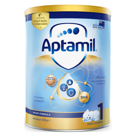 Sữa Aptamil NewZealand số 1 (0-12 tháng) - 380g