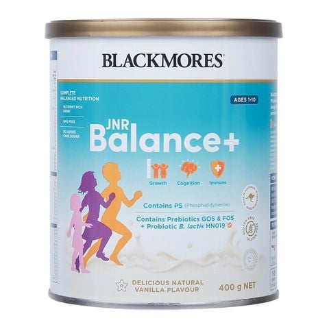 Sữa Blackmores JNR Balance 400g dành cho bé từ 1-10 tuổi