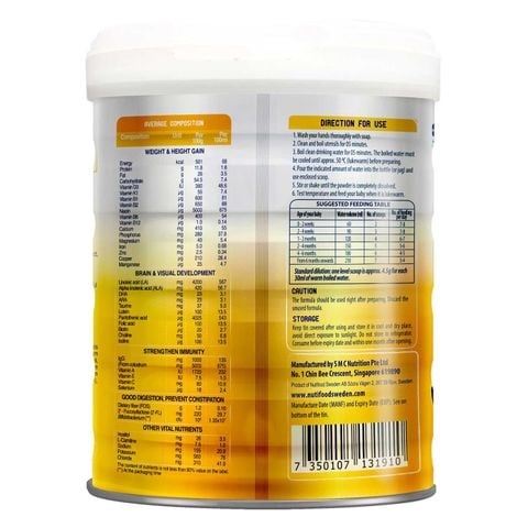 GrowPLUS+ sữa non 0-12m 800g
