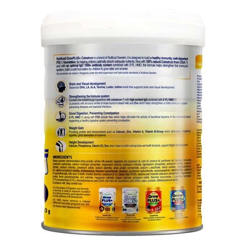 GrowPLUS+ sữa non 0-12m 800g