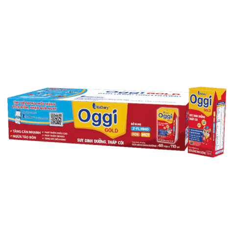 Sữa pha sẵn Oggi Gold - Trẻ Suy Dinh Dưỡng Thấp Còi