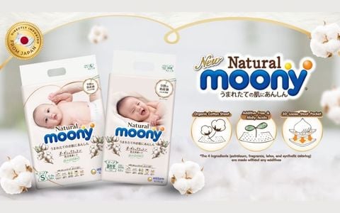 Moony Natural - Tã dán