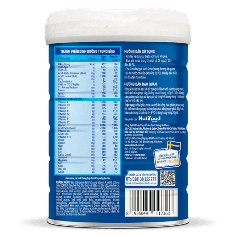 Nuvi Grow trên 2 tuổi 900g