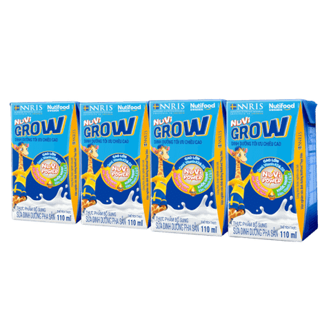 Sữa Nuvi grow - Lốc 4