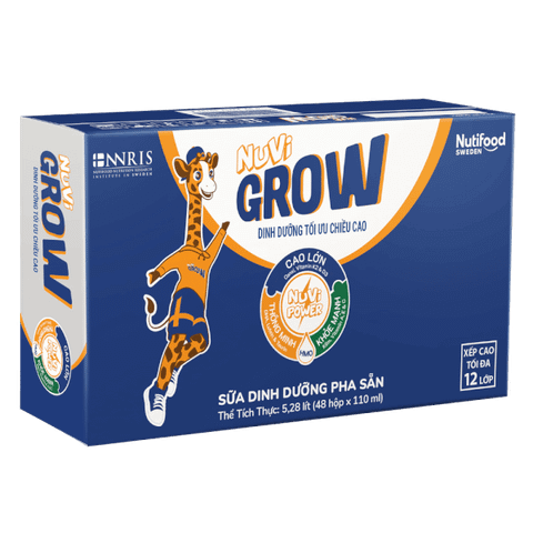 Sữa Nuvi grow - Lốc 4