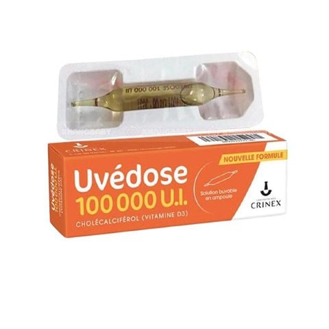 Vitamin D3 Uvedose 100.000IU liều cao
