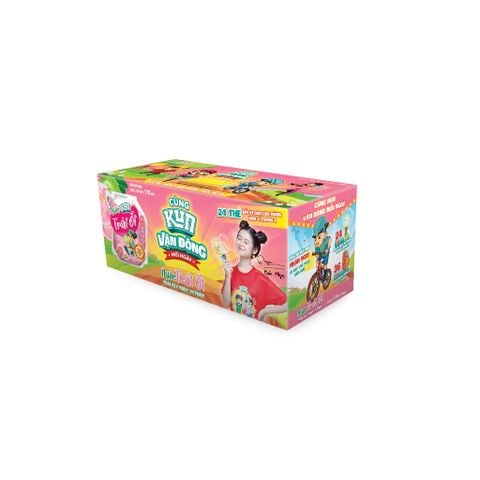 KUN  - Nước trái cây vị ổi thùng 24 túi x 110ml