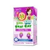 KUN - Sữa trái cây vị nho thùng 48 hộp x 110ml