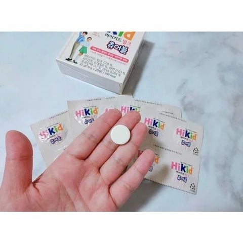 Sữa Hikid dạng viên - 1 vỉ 4v