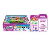 KUN - Sữa trái cây vị nho thùng 48 hộp x 180ml
