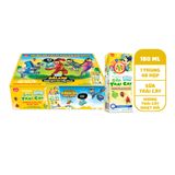 KUN - Sữa trái cây vị trái cây nhiệt đới thùng 48 hộp x 180ml
