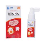 Xịt chống sâu răng Midkid hương táo (đỏ)