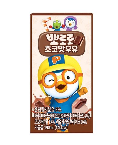 Sữa Dinh Dưỡng Pororo Yonsei vị Dâu - 190ml