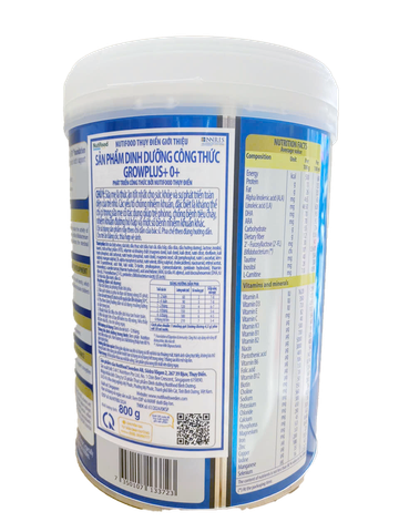 GrowPLUS+ Tiêu hóa 0+ 400g