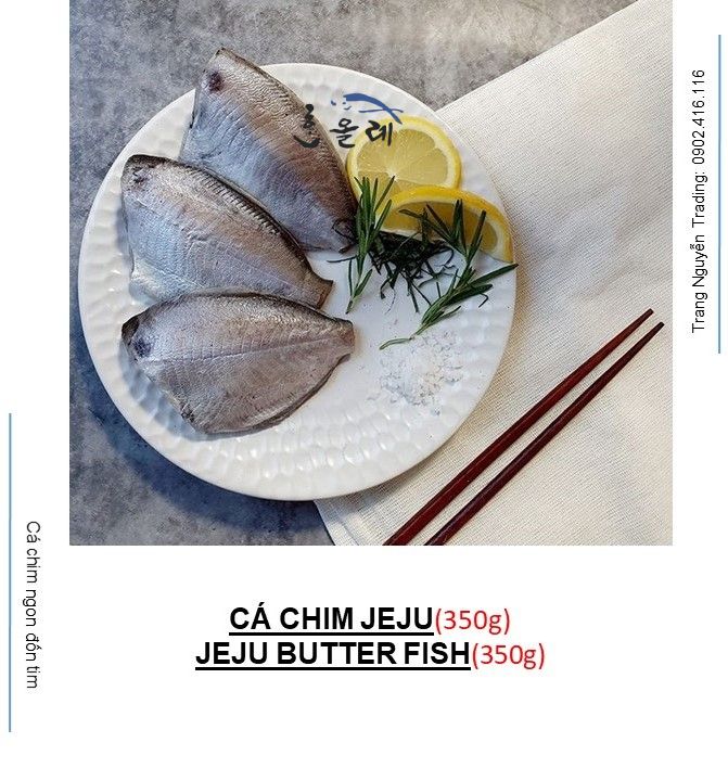 CÁ CHIM JEJU - JEJU BUTTER FISH