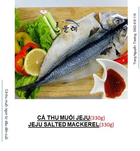  CÁ THU MUỐI JEJU - JEJU SALTED MACKEREL 