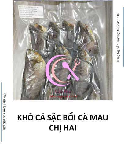  KHÔ CÁ SẶC BỔI CÀ MAU CHỊ HAI 