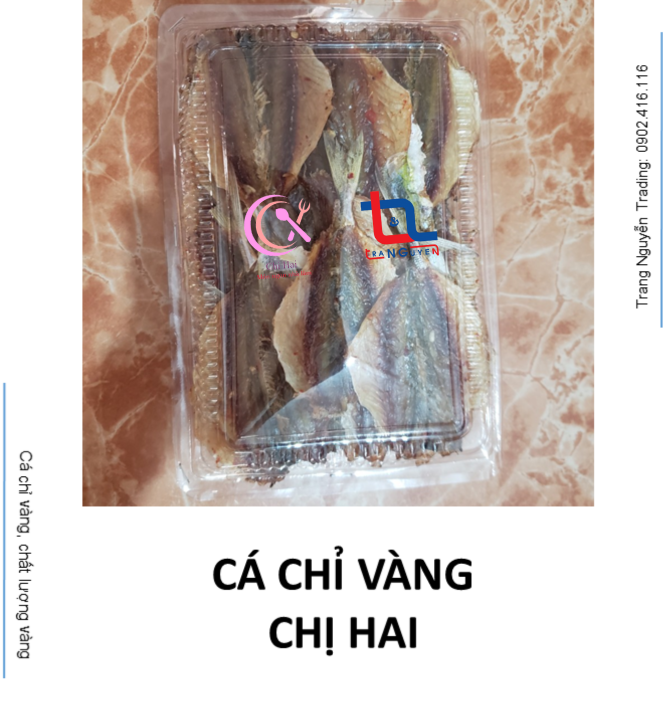 CÁ CHỈ VÀNG MỘT NẮNG CHỊ HAI