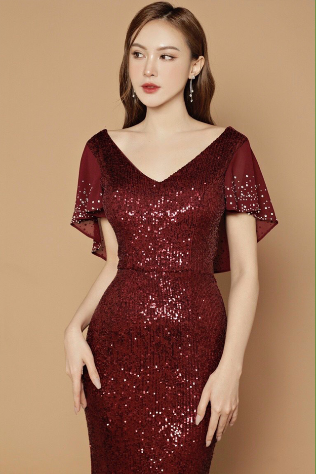 Đầm Nữ Xếp Ly Kẻ Caro NK Fashion Cổ Sơ Mi Tay Cánh Dơi Chất Liệu