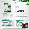 TPCN Siro Tuxcap - hỗ trợ giảm đờm, giảm ho, giảm đau rát họng