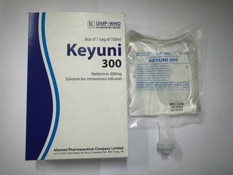  DUNG DỊCH TIÊM TRUYỀN KEYUNI 300 - (NETILMICIN 300) 