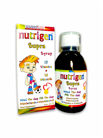  Nutrigen Supra Syrup - Siro trẻ em - Bổ sung dinh dưỡng và vi chất 