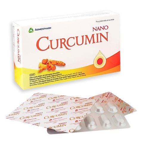  TPCN NANO CURCUMIN - Hỗ trợ chống oxy hoá, giúp làm giảm lão hóa da 