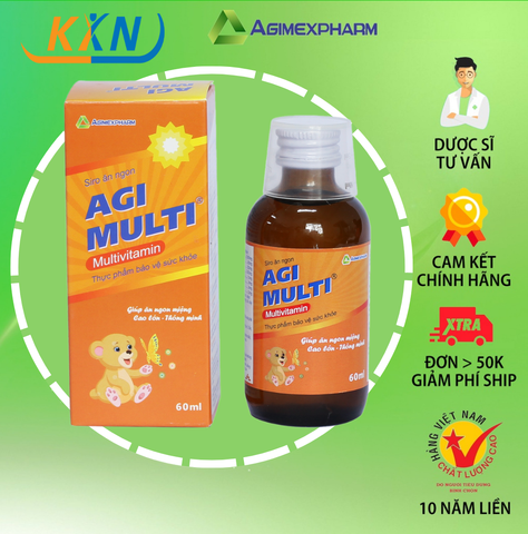  SIRO ĂN NGON AGIMULTI - DẠNG CHAI 