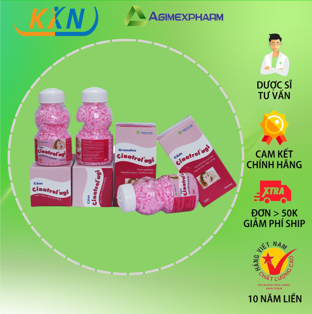 CỐM HỒNG - CỐM TIÊU HÓA CINATROL AGI