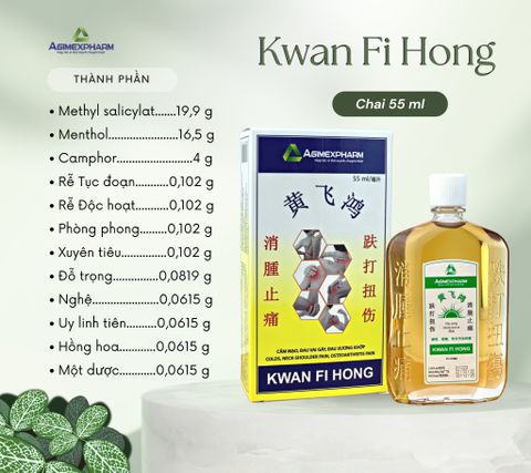  DẦU NÓNG KWAN FI HONG 