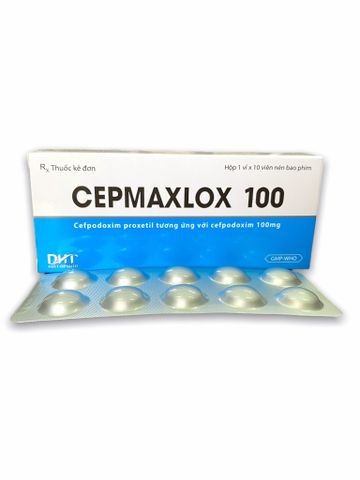  CEPMAXLOX 100 (Cefpodoxim 100mg) 