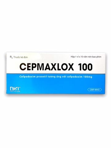  CEPMAXLOX 100 (Cefpodoxim 100mg) 