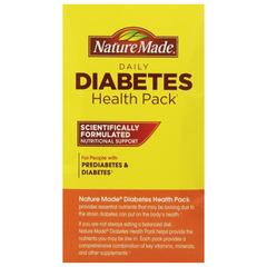 Nature Made Diabetes Health Pack 60 gói hỗ trợ bệnh Tiểu đường